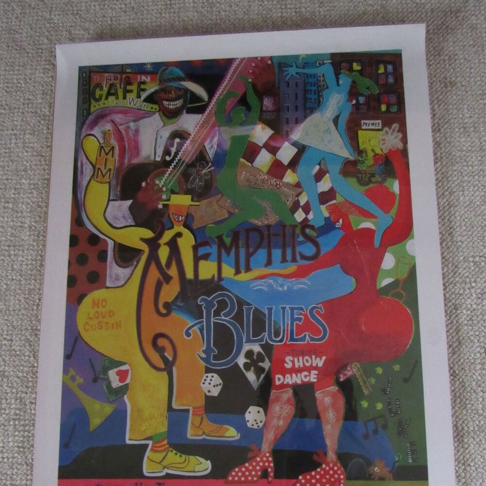 Memphis in May Beale Street Music Festival 2002 George Hunt Poster